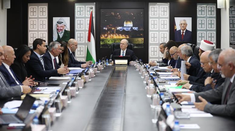 رئيس الوزراء محمد مصطفى يترأس جلسة الحكومة الاسبوعية