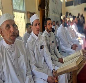 تخريج 55 حافظا للقرآن الكريم في منطقة المواصي بخان يونس جنوب قطاع غزة