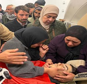 استشهاد الطفل محمد سعد سامي النعسان، 14 عاماً، برصاص الاحتلال في المغير.