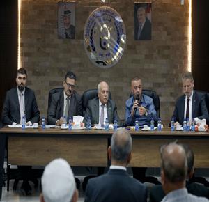  وفد وزاري يجري جولة ميدانية في جنين ويلتقي ممثلي المجتمع المحلي والقطاع الخاص والهيئات المحلية والمؤسسات الرسمية وفعاليات المحافظة