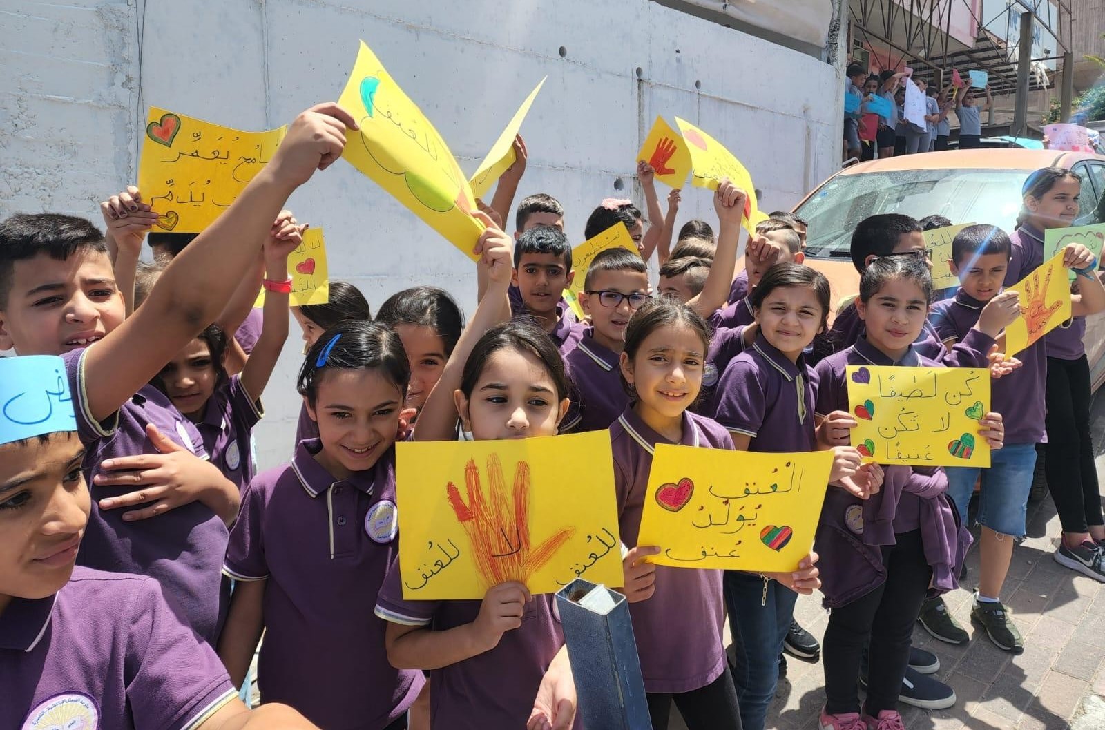 جانب من الوقفة (الصورة لـعرب 48)