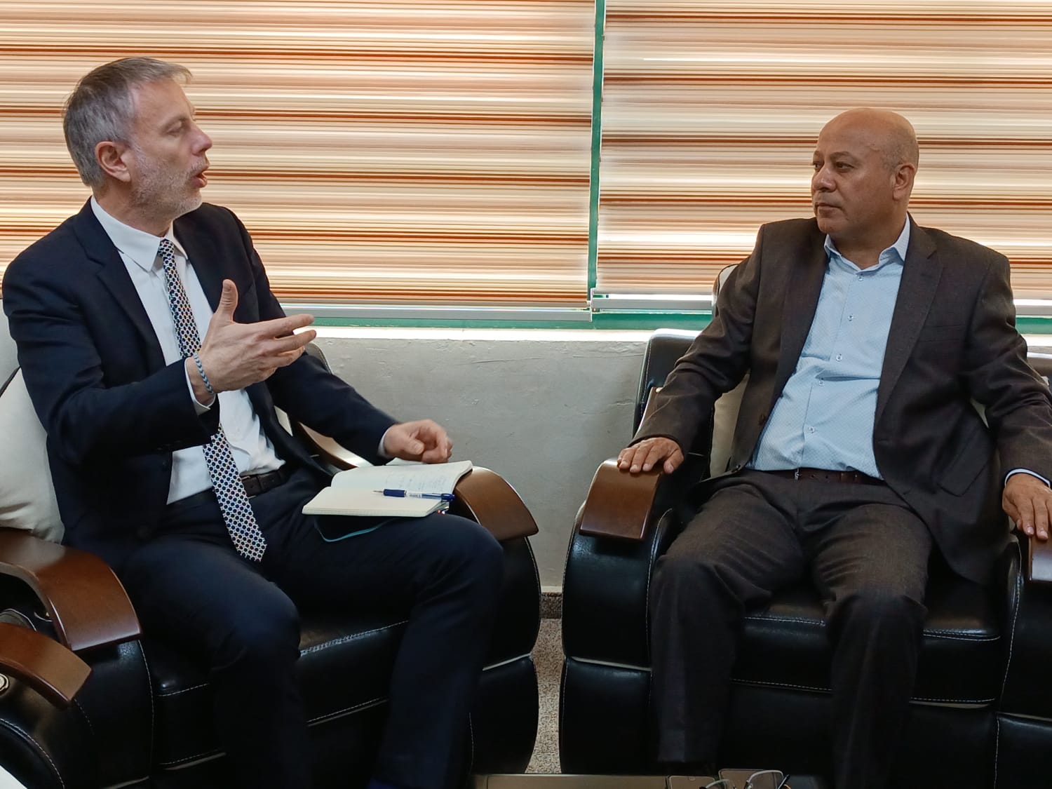 جانب من اللقاء  