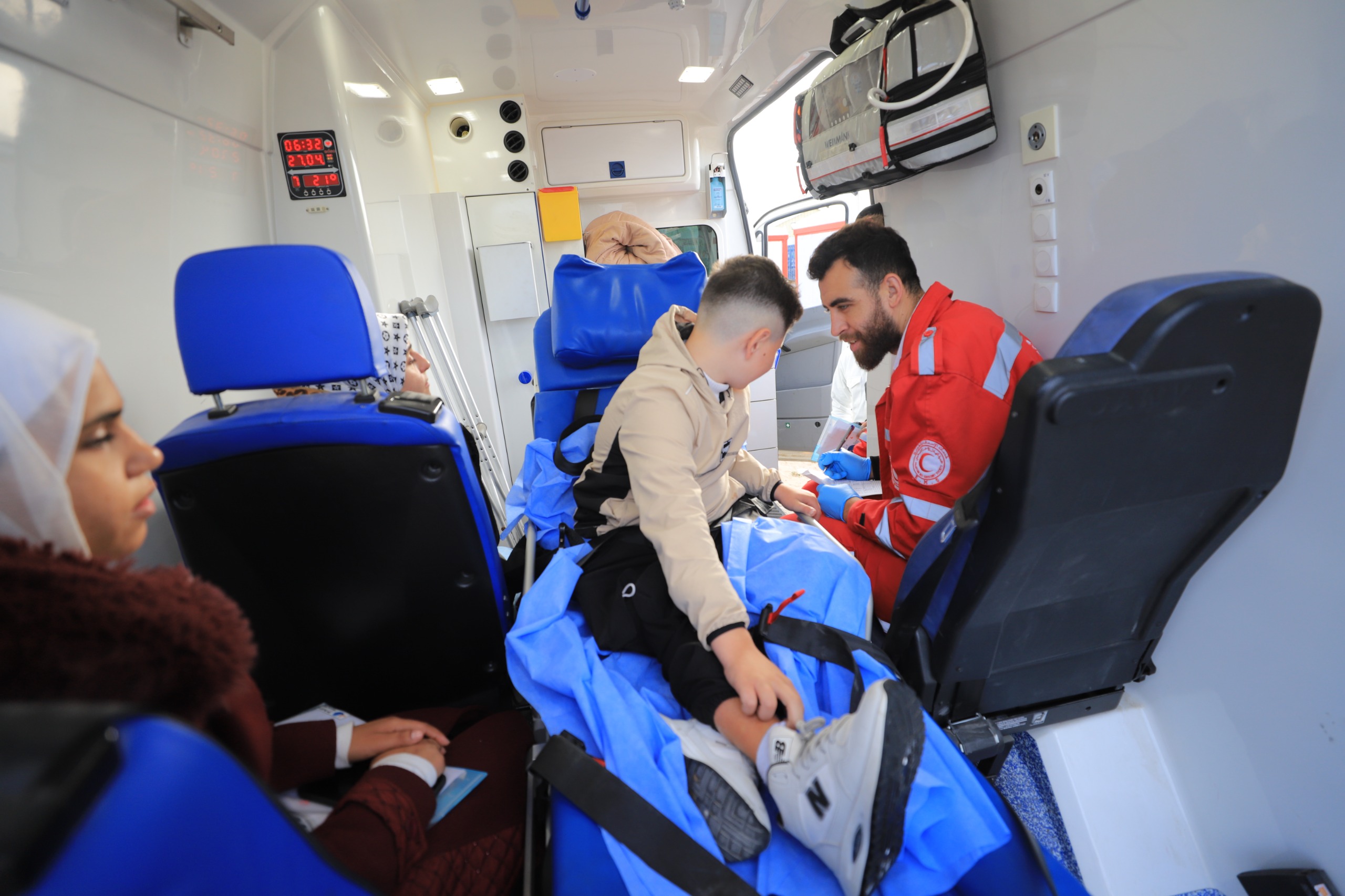 المصدر (جمعية الهلال الأحمر) 