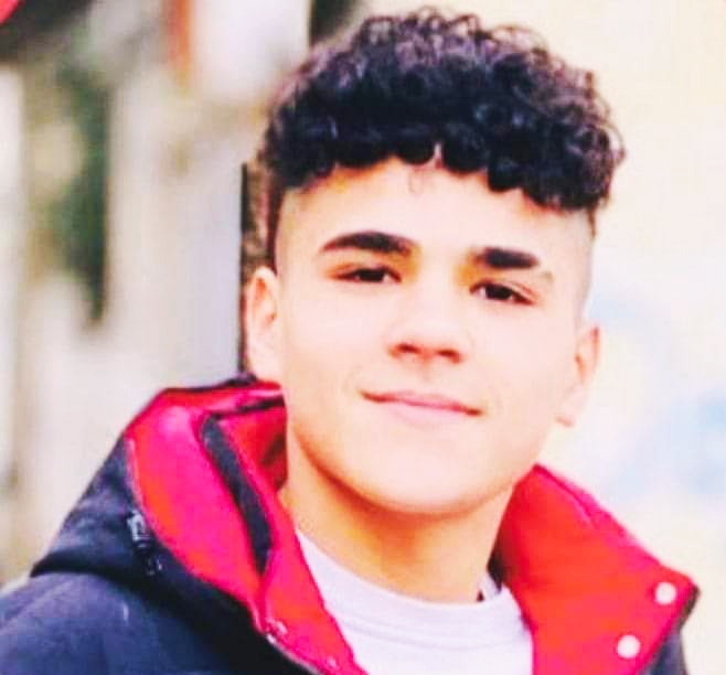 الشهيد غيث رفيق يامين (16 عاما) من نابلس