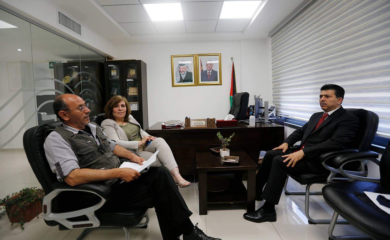 السفير التونسي خلال زيارته لوكالة "وفا"