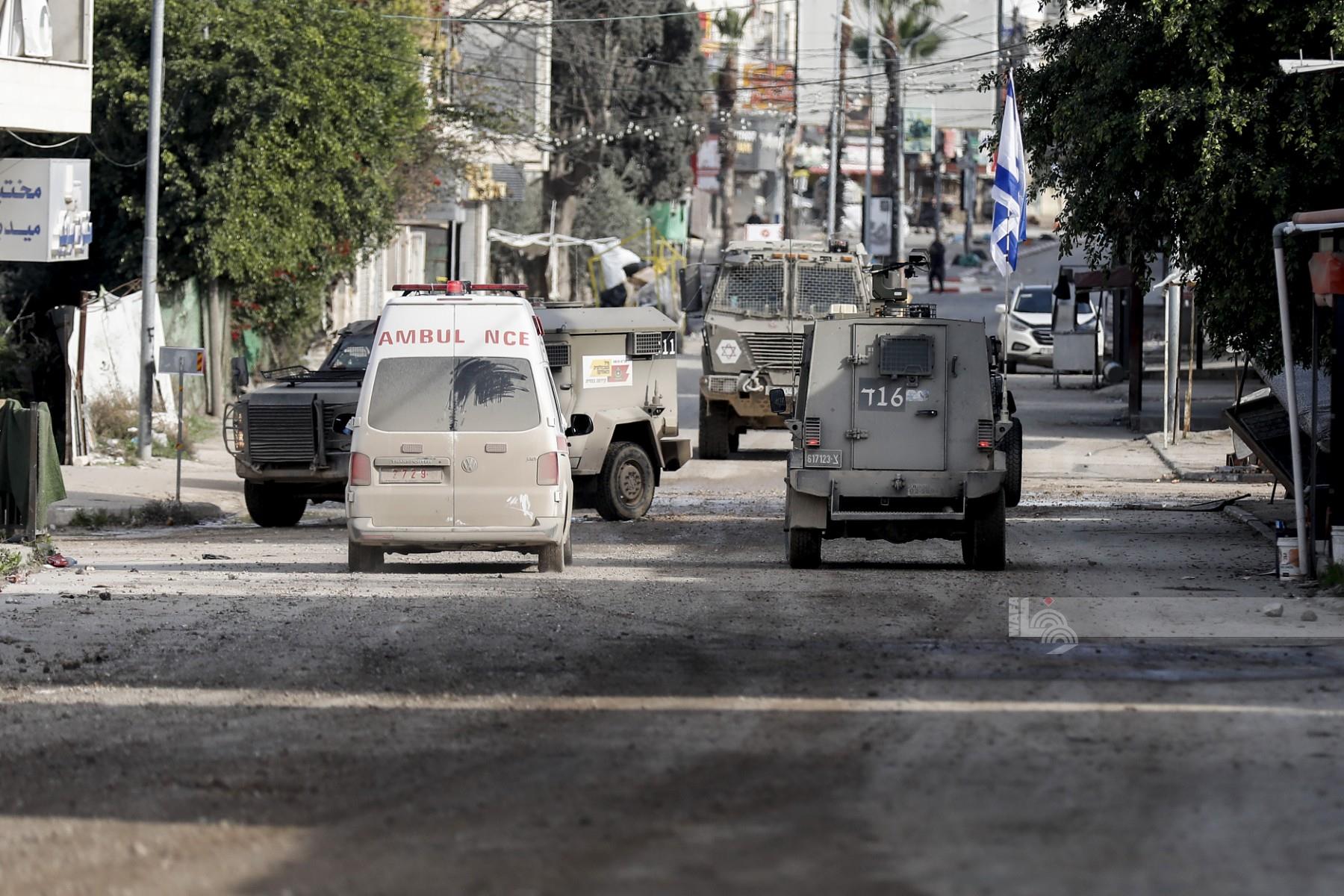 الاحتلال يواصل عدوانه على جنين ومخيمها (تصوير: محمد منصور/ وفا)