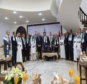 الرويضي يطلع السفراء العرب لدى العراق على آخر التطورات السياسية