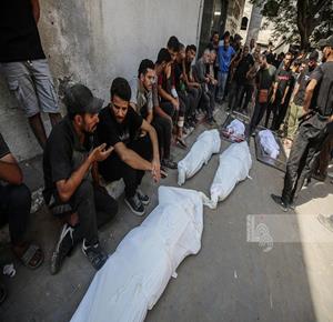شهيدان طفلان بقصف الاحتلال جباليا النزلة شمال غزة