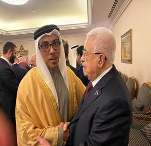 الرئيس يلتقي نائب رئيس دولة الامارات