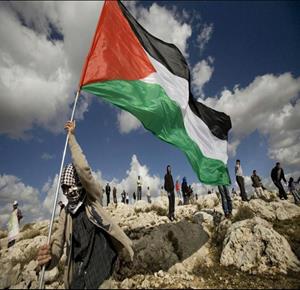 في يوم العلم.. علم فلسطين يتسيد العالم