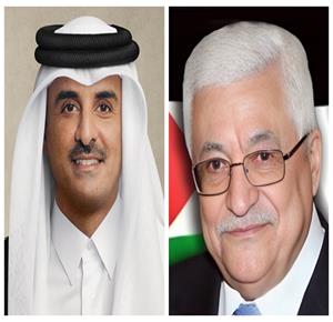 الرئيس يثمن التصريحات الصادرة عن دولة قطر الداعمة للحقوق الفلسطينية