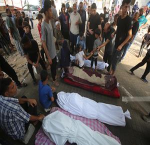 شهـداء ومصابون في قصف الاحتلال مناطق غرب مدينة غزة