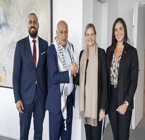 رئيسة اللجنة الأولمبية الدولية تؤكد تضامنها مع الرياضيين الفلسطينيين