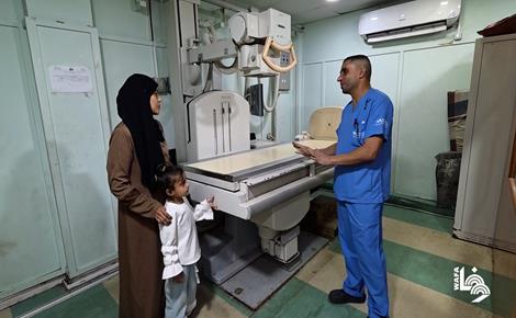 تعطل جهاز تصوير يحرم مرضى غزة من العلاج 