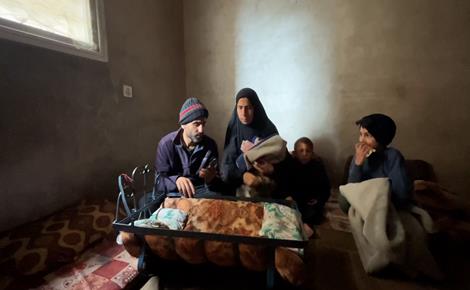 هبة أبو جراد تتحدث عن وفاة رضيعتها بسبب البرد بغزة