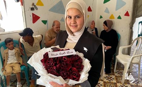 نور الهدى تحصد التفوق رغم الفقد والعدوان