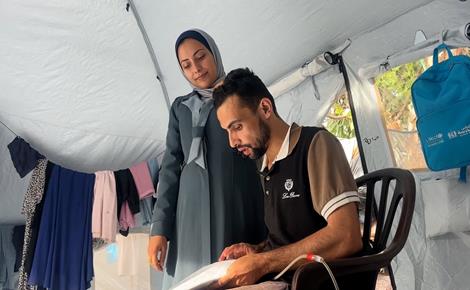 رمضان وأسيل ينتظران اكتمال العلاج ولمّ الشمل