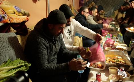 إفطار في الخيمة