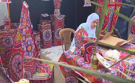  فوانيس رمضان من خيمة نزوح في خان يونس